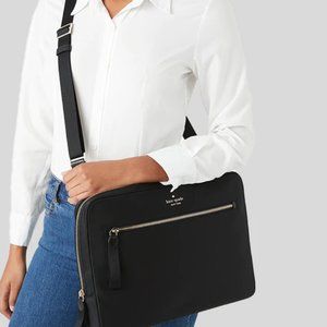 #bagsavenue brand new shoulder crossbody chelsea laptop sleeve nylon kate spade